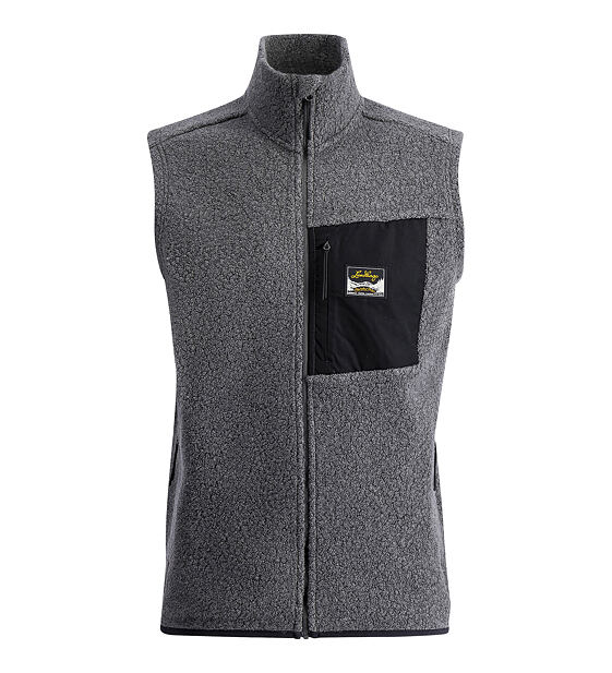 Mens merino vest Lundhags Flok Wool Ms Pile Vest