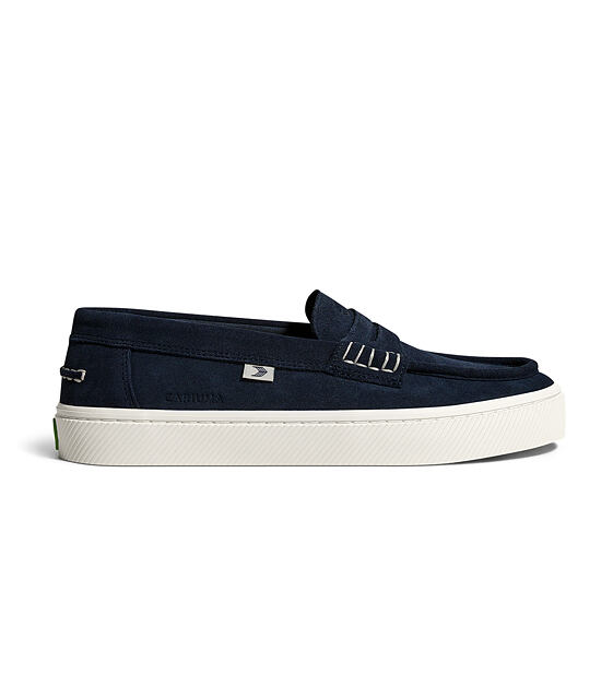 Pánské volnočasové boty Cariuma CAJU Loafer Navy Suede