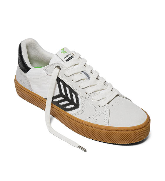Dámské volnočasové boty Cariuma CATIBA PRO 2.0 Suede and Cordura Gum Smoke White