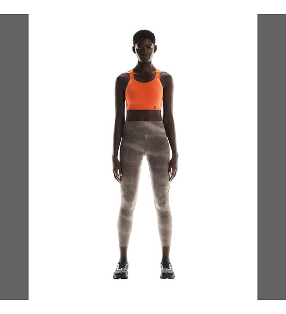 Womens Running Pants On Performance Tight 7/8 AOP