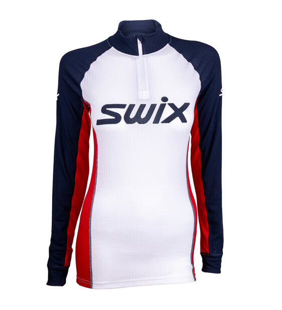 Womens functional T-shirt Swix RaceX Classic Half Zip W
