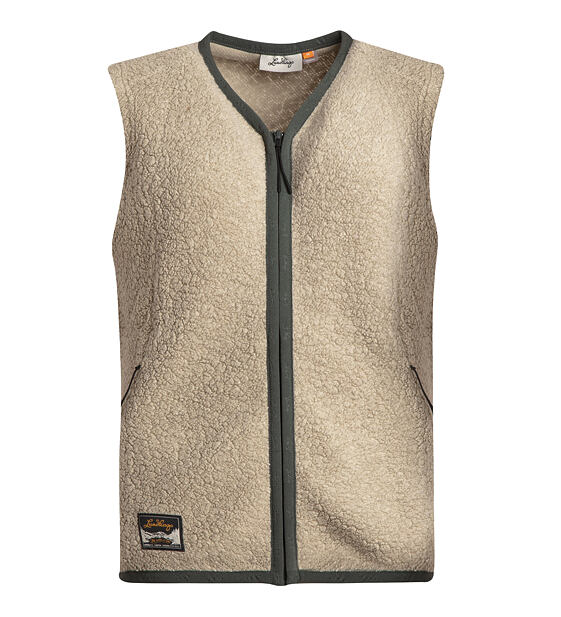 Womens merino vest Lundhags Flok Wool Pile Vest W