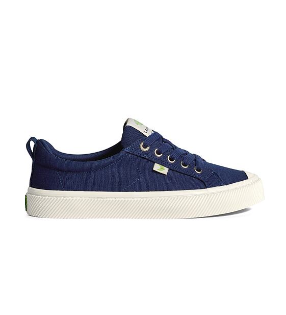 Mens leisure shoes Cariuma OCA Canvas Bright Navy