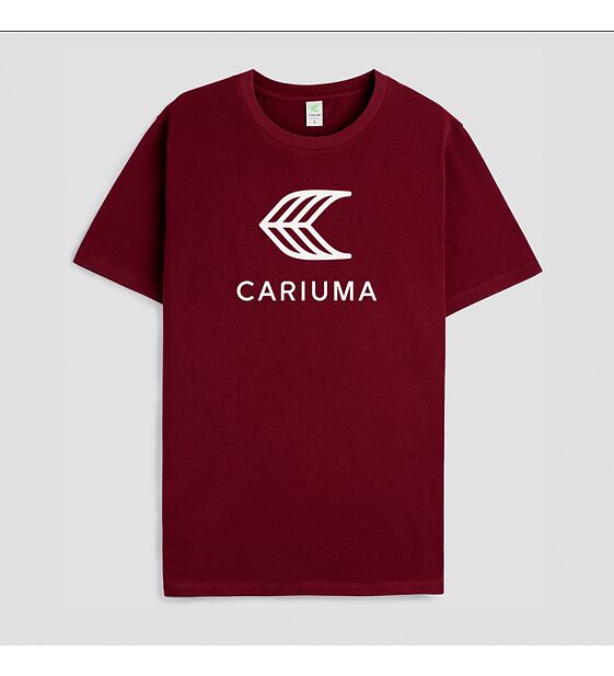 Cariuma T-Shirt Burgundy with Off-White Logo