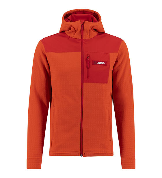 Mens jacket Swix Surmount Stormfleece Hood Jacket M