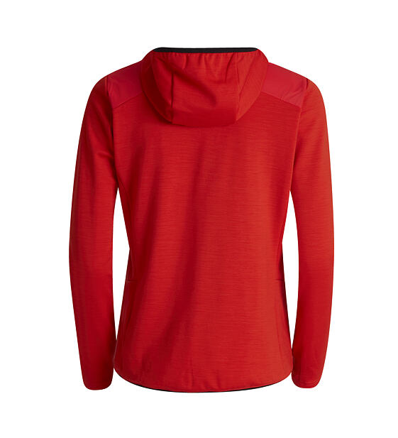 Womens merino sweatshirt Lundhags Padje Merino Block Hoodie W