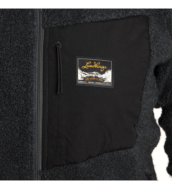 Womens merino sweatshirt Lundhags Flok Wool Ws Pile