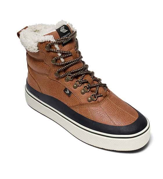 Pánské volnočasové boty Cariuma IBIRA Sienna Brown Nubuck Boot