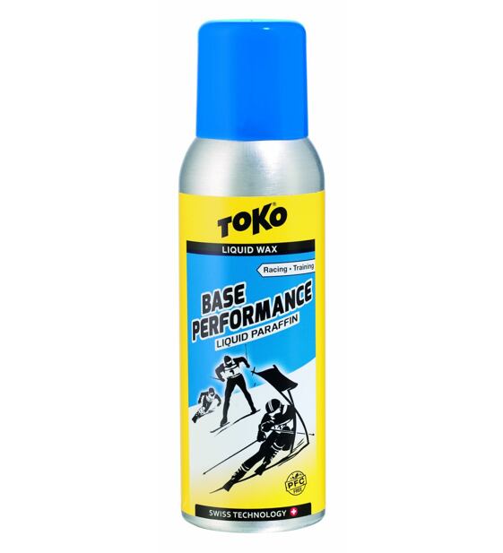 Glide wax Toko Base Performance Liquid Paraffin Blue 100ml
