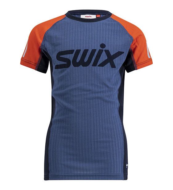 Junior functional T-shirt Swix Roadline RaceX Short Sleeve Jr