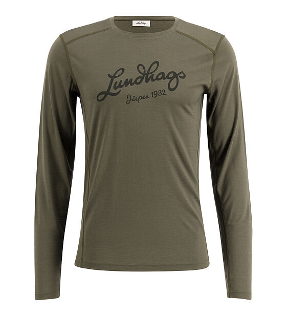 Mens T-shirt Lundhags Fulu Merino Longsleeve T-Shirt M