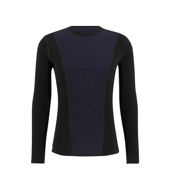 Mens merino T-shirt Ulvang Peak Map long sleeve T-shirt