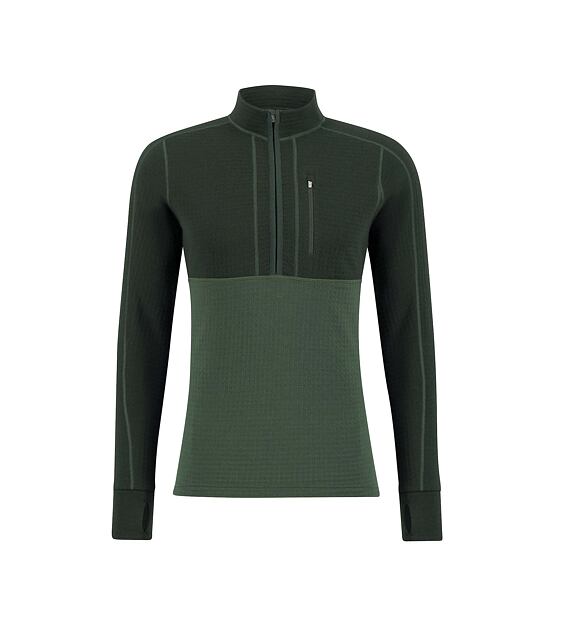 Mens merino sweatshirt Ulvang Peak Field Half Zip Midlayer