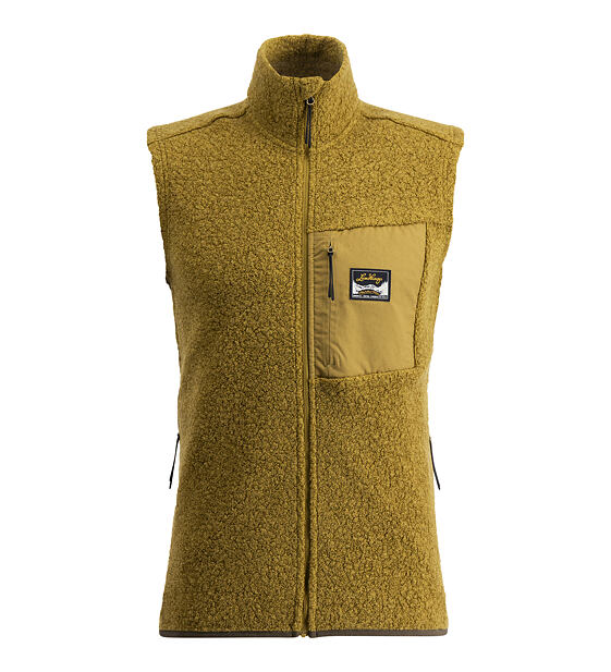 Mens merino vest Lundhags Flok Wool Pile Vest M