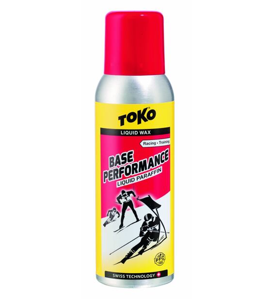Glide wax Toko Base Performance Liquid Paraffin Red 100ml