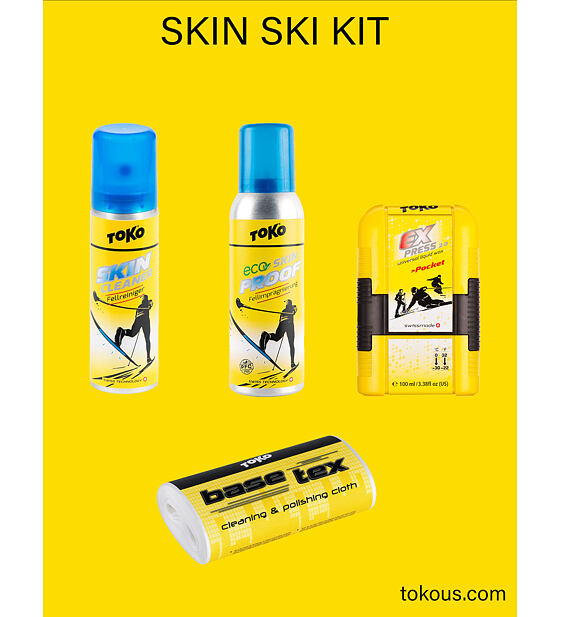Wax set Toko Skin Ski Kit
