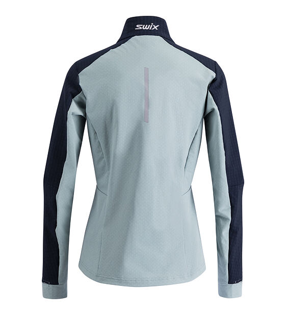 Womens functional sweatshirt Swix Pace Hybrid Full Zip Midlayer W