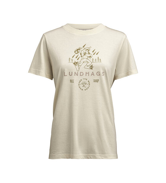 Womens T-shirt Lundhags Järpen Printed T-shirt W