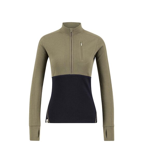Womens merino sweatshirt Ulvang Peak Field Half Zip Midlayer