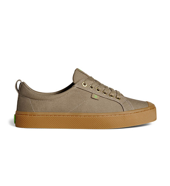 Dámské volnočasové boty Cariuma OCA Low Gum Burnt Sand Canvas Sneaker
