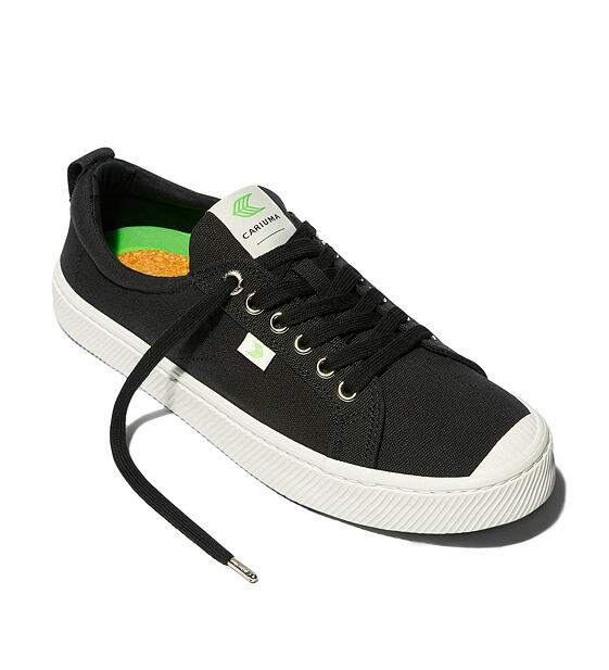 Mens leisure shoes Cariuma OCA Canvas Black