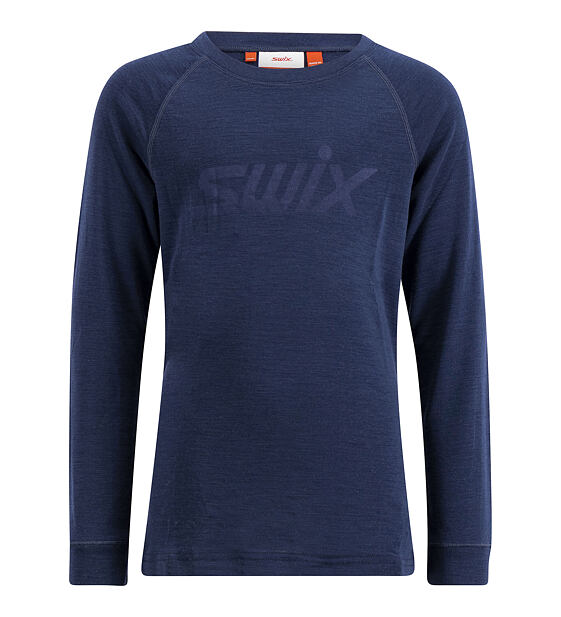 Junior functional T-shirt Swix RaceX Merino Long Sleeve Jr