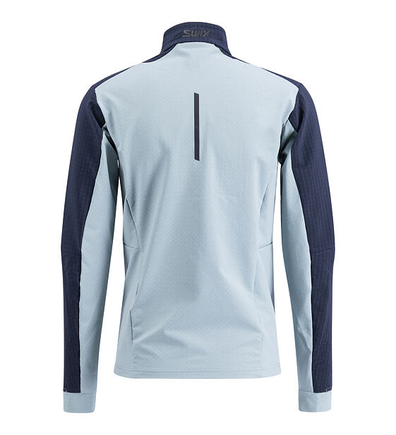 Mens functional sweatshirt Swix Pace Hybrid Full Zip Midlayer M