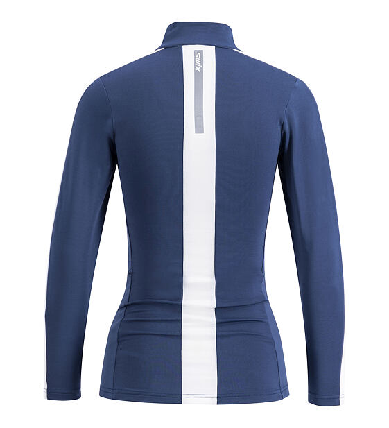 Womens functional T-shirt Swix Roadline NTS Half Zip Baselayer Top W