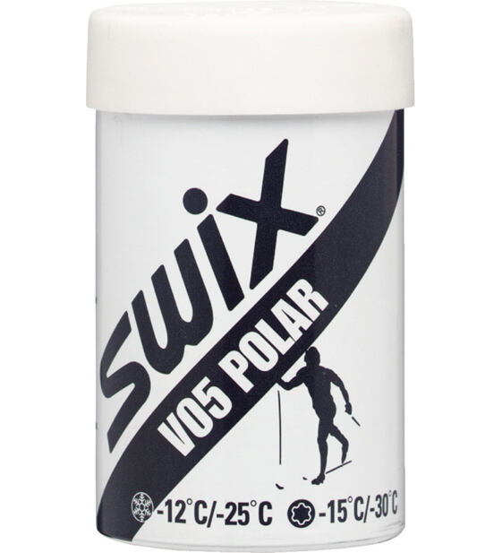 Kick wax Swix V05 Polar Hardwax -25°C to -12°C, 43g
