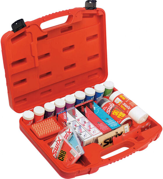 Case with waxes Swix Small Wax Case Nordic, Filled