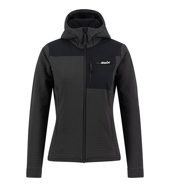 Womens jacket Swix Surmount Stormfleece Hood Jacket W