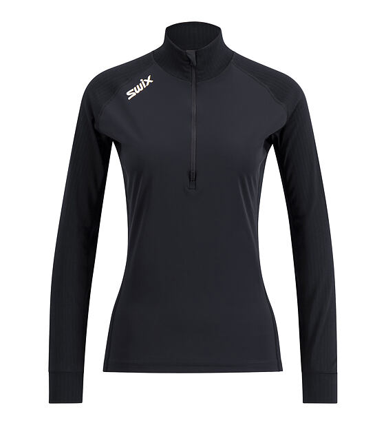Womens functional T-shirt Swix RaceX Classic Wind Half Zip W