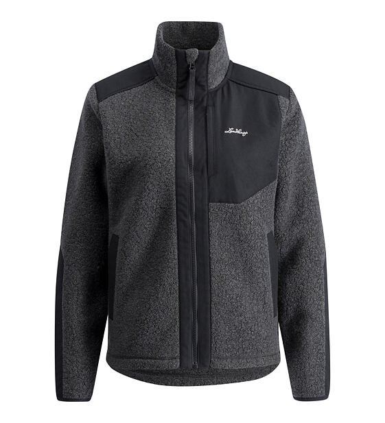 Womens jacket Lundhags Saruk Wool Pile Mid Full Zip W