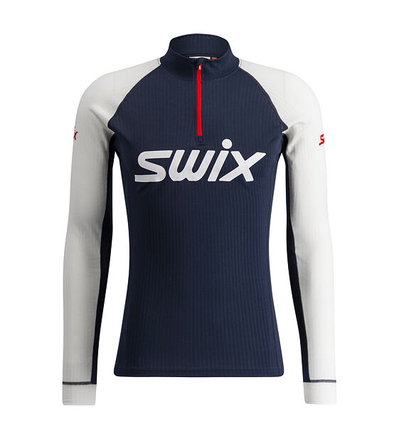 Mens functional T-shirt Swix RaceX Classic Half Zip M