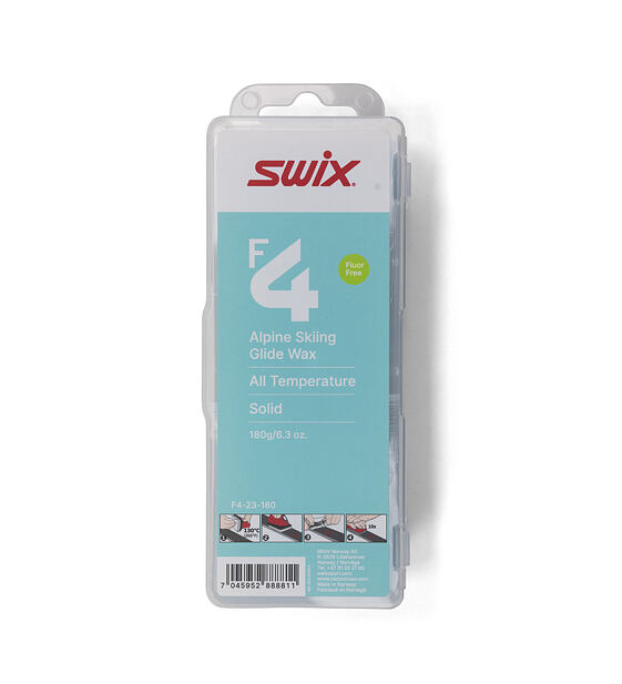 Glide wax Swix F4 Glidewax 180g
