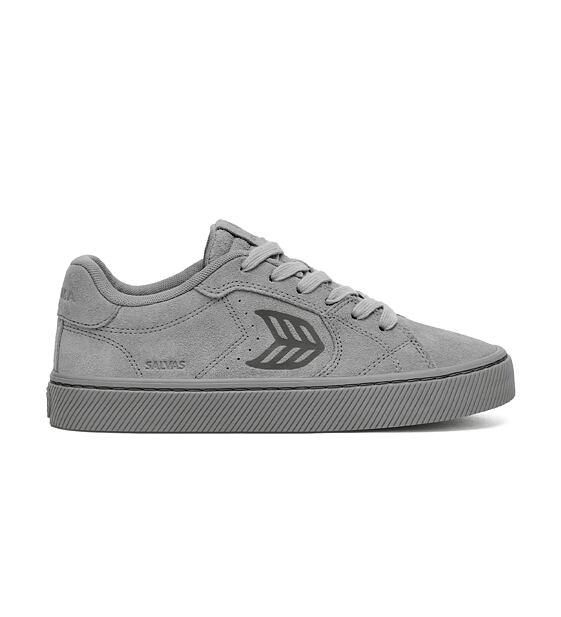 Womens leisure shoes Cariuma SALVAS Suede All Light Grey