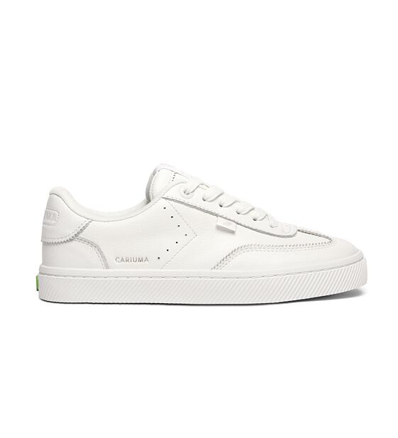 Womens leisure shoes Cariuma TOCA White Diamond Leather Sneaker