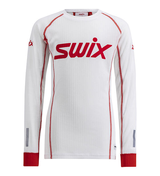 Junior functional T-shirt Swix Roadline RaceX Long Sleeve Jr