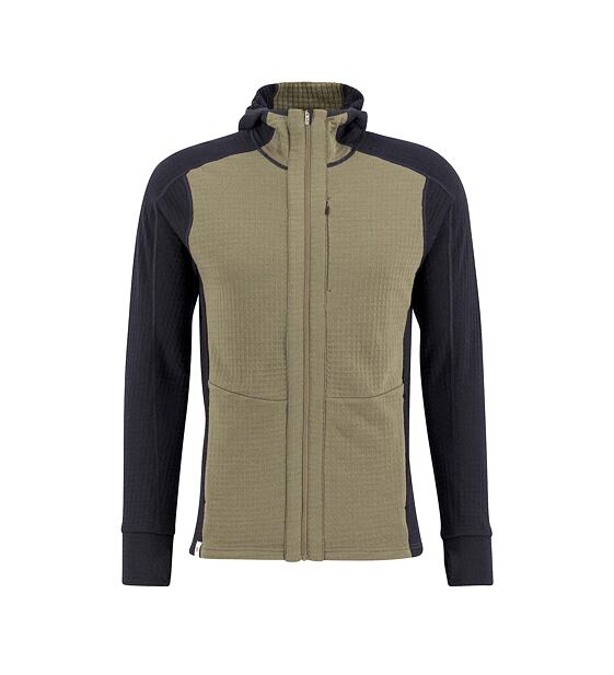 Mens merino sweatshirt Ulvang Peak Field Hooded Full Zip Midlayer