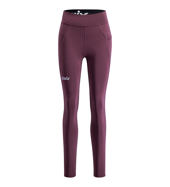 Womens Running Pants Swix Pace High Waist Tights W