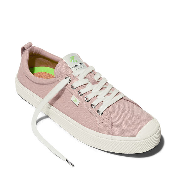 Pánské volnočasové boty Cariuma OCA Low Rose Canvas Sneaker