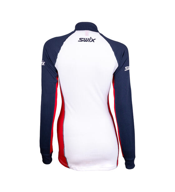 Womens functional T-shirt Swix RaceX Classic Half Zip W