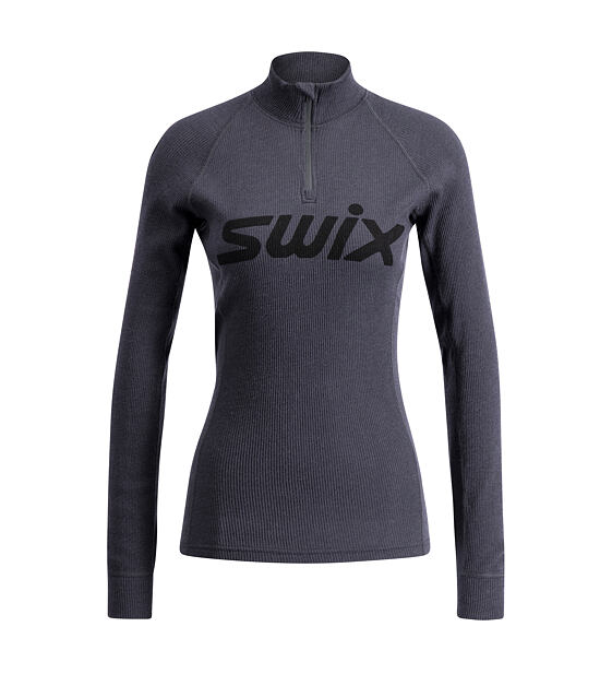 Womens functional T-shirt Swix RaceX Merino Half Zip W