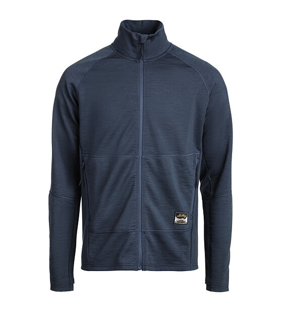 Mens merino sweatshirt Lundhags Tived Merino Full Zip M