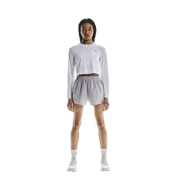 Womens running shirt On Train Long-T Crop Graphic