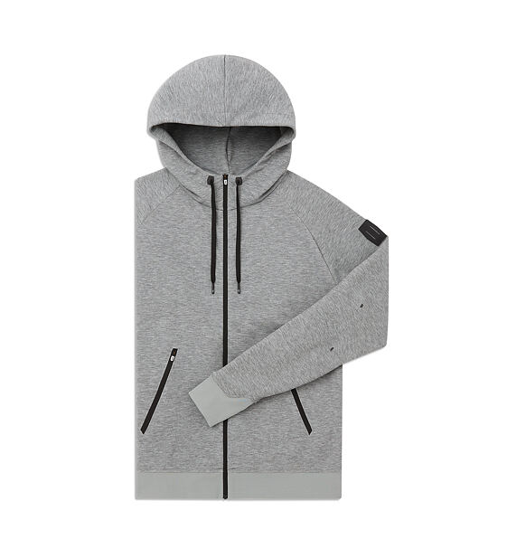 Mens sweatshirt On Zipped Hoodie