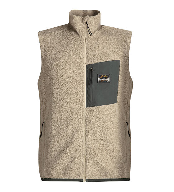 Mens merino vest Lundhags Flok Wool Ms Pile Vest