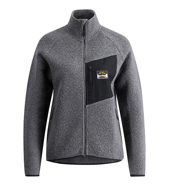 Womens merino sweatshirt Lundhags Flok Wool Ws Pile