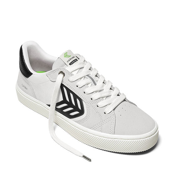 Dámské volnočasové boty Cariuma CATIBA PRO 2.0 Suede and Cordura Smoke White