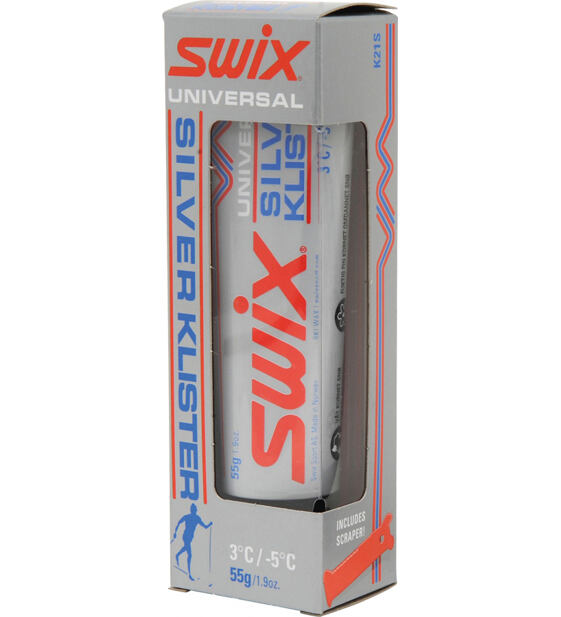 Klister Swix K21S Universal Silver Klister -5°C to +3°C, 55g